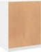 vidaXL - Kledingkast - 77x48x102 - cm - bewerkt - hout - wit