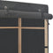 vidaXL - Kledingkast - 79x40x170 - cm - stof - grijs