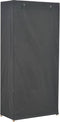 vidaXL - Kledingkast - 79x40x170 - cm - stof - grijs