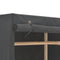 vidaXL - Kledingkast - 79x40x170 - cm - stof - grijs