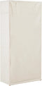 vidaXL - Kledingkast - 79x40x170 - cm - stof - wit