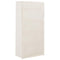 vidaXL - Kledingkast - 79x40x170 - cm - stof - wit