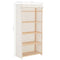 vidaXL - Kledingkast - 79x40x170 - cm - stof - wit