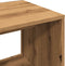 vidaXL - Kledingkast - 80x40x110 - cm - bewerkt - hout - artisanaal - eikenkleur