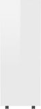 vidaXL - Kledingkast - 80x40x110 - cm - bewerkt - hout - hoogglans - wit