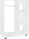 vidaXL - Kledingkast - 80x40x110 - cm - bewerkt - hout - wit
