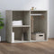 vidaXL - Kledingkast - 80x40x65 - cm - bewerkt - hout - betongrijs