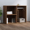 vidaXL - Kledingkast - 80x40x65 - cm - bewerkt - hout - bruin - eikenkleur