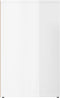 vidaXL - Kledingkast - 80x40x65 - cm - bewerkt - hout - hoogglans - wit