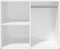 vidaXL - Kledingkast - 80x40x65 - cm - bewerkt - hout - hoogglans - wit