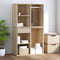 vidaXL - Kledingkast - 80x40x65 - cm - bewerkt - hout - sonoma - eikenkleurig