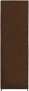 vidaXL - Kledingkast - 87x49x159 - cm - stof - bruin