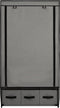 vidaXL - Kledingkast - 87x49x159 - cm - stof - grijs