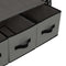 vidaXL - Kledingkast - 87x49x159 - cm - stof - grijs