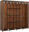 vidaXL - Kledingkast - met - 4 - vakken - 175x45x170 - cm - bruin