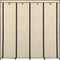vidaXL - Kledingkast - met - 4 - vakken - 175x45x170 - cm - crème