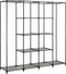 vidaXL - Kledingkast - met - 4 - vakken - 175x45x170 - cm - grijs