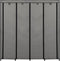 vidaXL - Kledingkast - met - 4 - vakken - 175x45x170 - cm - grijs