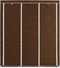 vidaXL - Kledingkast - met - vakken - en - stangen - 150x45x175 - cm - stof - bruin