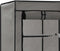 vidaXL - Kledingkast - met - vakken - en - stangen - 150x45x175 - cm - stof - grijs