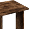 vidaXL - Kledingkast - met - wielen - 102x38x110 - cm - bewerkt - hout - gerookt - eiken