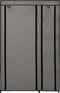 vidaXL - Kledingkast - opvouwbaar - 110x45x175 - cm - stof - grijs