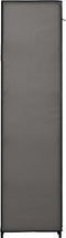 vidaXL - Kledingkast - opvouwbaar - 110x45x175 - cm - stof - grijs