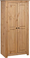 vidaXL - Kledingkast - Panama - Range - 80x50x171,5 - cm - massief - grenenhout