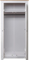 vidaXL - Kledingkast - Panama - Range - 80x50x171,5 - cm - massief - grenenhout - wit
