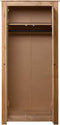 vidaXL - Kledingkast - Panama - Range - 80x50x171,5 - cm - massief - grenenhout