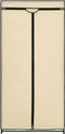 vidaXL - Kledingkasten - 2 - st - 75x50x160 - cm - crème