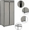 vidaXL - Kledingkasten - 2 - st - 75x50x160 - cm - grijs