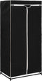 vidaXL - Kledingkasten - 2 - st - 75x50x160 - cm - zwart