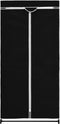 vidaXL - Kledingkasten - 2 - st - 75x50x160 - cm - zwart