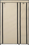 vidaXL - Kledingkasten - opvouwbaar - 2 - st - 110x45x175 - cm - stof - crème