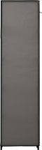 vidaXL - Kledingkasten - opvouwbaar - 2 - st - 110x45x175 - cm - stof - grijs