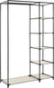 vidaXL - Kledingkasten - opvouwbaar - 2 - st - 110x45x175 - cm - stof - crème