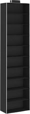 vidaXL - Kledingorganisers - hangend - 2 - st - met - 10 - schappen - stof