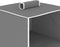 vidaXL - Kledingorganisers - hangend - 2 - st - met - 4 - schappen - stof