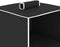 vidaXL - Kledingorganisers - hangend - 2 - st - met - 4 - schappen - stof