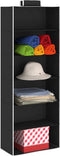vidaXL - Kledingorganisers - hangend - 2 - st - met - 6 - schappen - stof