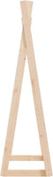 vidaXL - Kledingrek - 100x45x150 - cm - massief - grenenhout