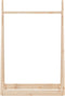 vidaXL - Kledingrek - 100x45x150 - cm - massief - grenenhout