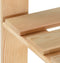vidaXL - Kledingrek - 110x38x170 - cm - massief - grenenhout