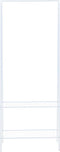 vidaXL - Kledingrek - 59x35x150 - cm - wit