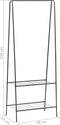 vidaXL - Kledingrek - 59x35x150 - cm - zwart