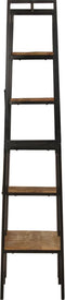 vidaXL - Kledingrek - met - schappen - 90x40x190 - cm - massief - mangohout - en - ijzer