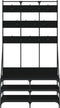 vidaXL - Kledingrek - met - schoenenrek - 100x40x184 - cm - zwart