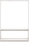 vidaXL - Kledingrek - schoenenkast - 113x40x157,5 - cm - massief - grenenhout - wit