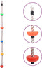 vidaXL - Klimtouw - met - schijven - 200 - cm